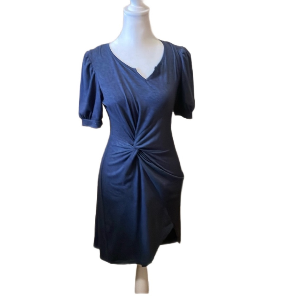Unbranded blue tee shirt dress size small